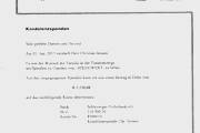 Kondolenzspende für Herrn Christian Jensen ging an Spendwert.