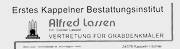 Kondolenzspende für Herrn Christian Jensen ging an Spendwert.